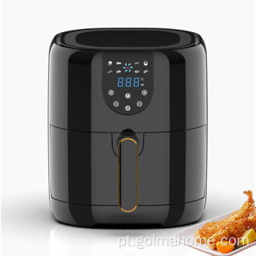 Frigideira de ar profundo com controle digital de forno a vapor 7l